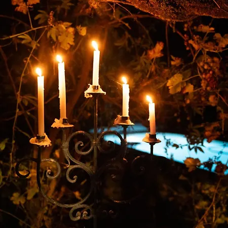 Couette-café La Jolie Longère Fleurie Tiny House Avec Piscine Et Jardin